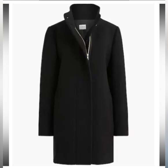 J. Crew Jackets & Blazers - JCrew Factory City Coat in black